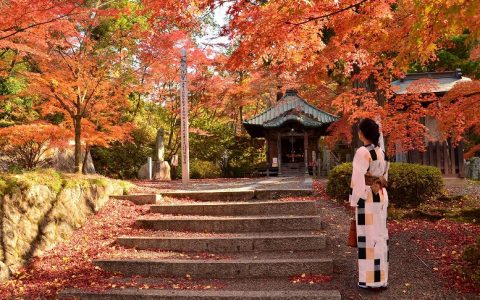 【福島市】文知摺観音・黒岩虚空蔵尊など紅葉の名所が見頃です